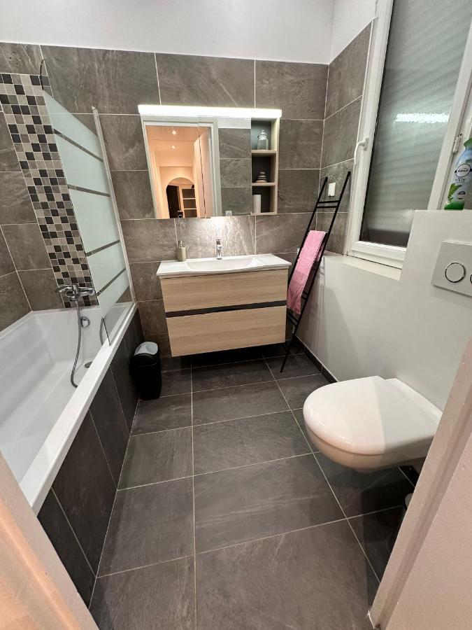 Appartement Lumineux Et Spacieux 2 Chambres Avec Parking Gratuit Dans La Rue 페르피냥 외부 사진